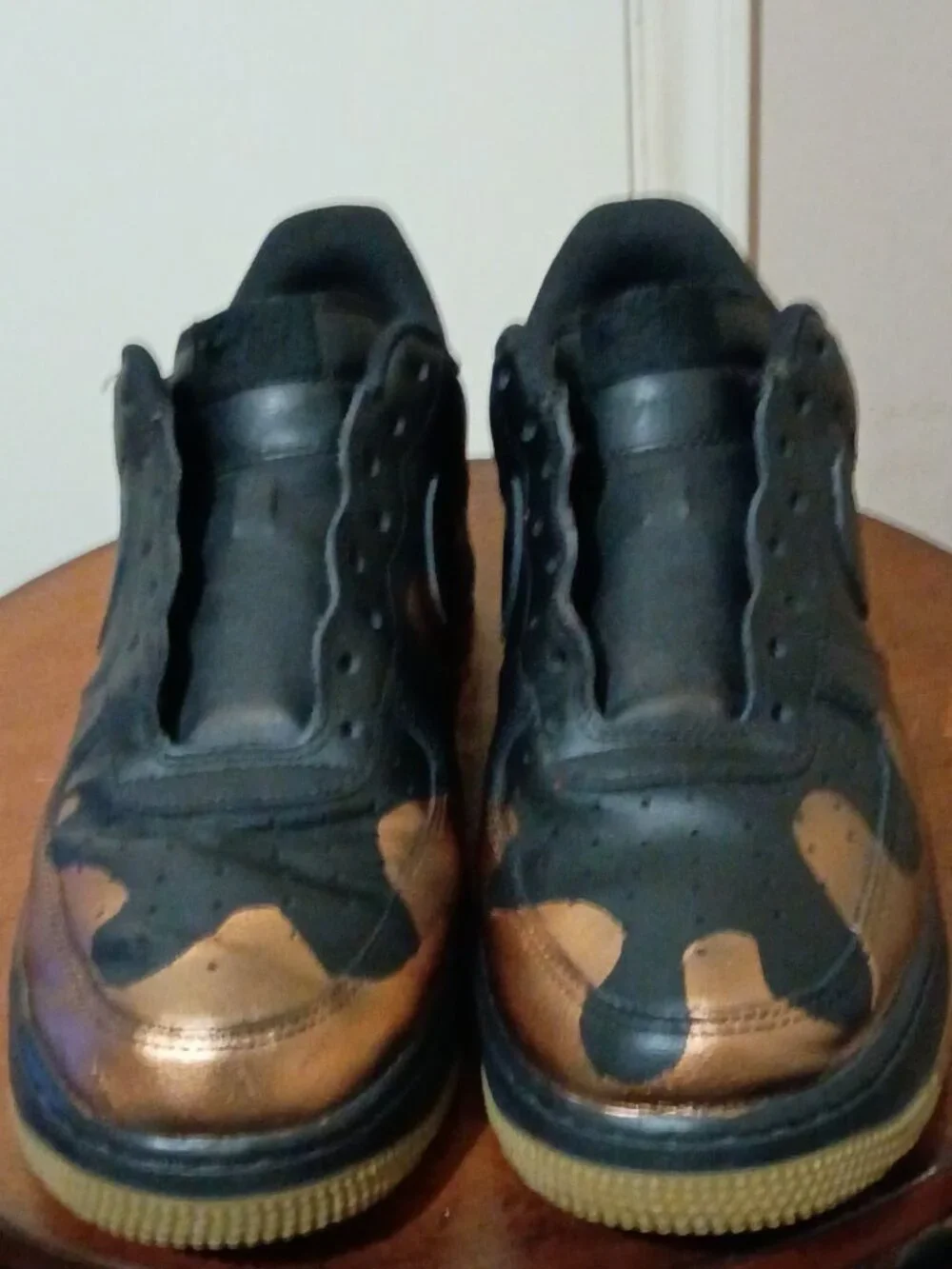 Nike Air Force 1 Low '07 Mens Size 11 Lifestyle Shoes Black Gum 2022 DZ4404-001